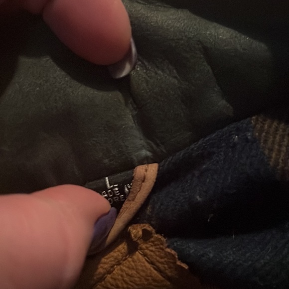 Vintage rare Men's Bachrach soft Leather Mid-Length zip button jacket sz L - Picture 6 of 11